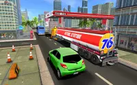 Extreme Hard Parking : Big Oil Truck Drive 2020 Screen Shot 0