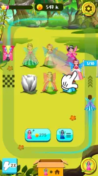 Princess Merge : Idle Fun Playing Screen Shot 1
