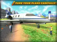 विमान लैंडिंग सिम्युलेटर - हवाई जहाज उड़ान खेलों Screen Shot 2