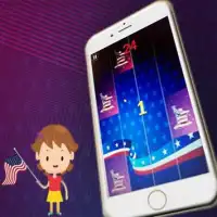 Best Piano Tiles-USA flag 2019 Screen Shot 2