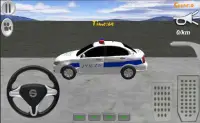 Polícia carro simulação 3d Screen Shot 1