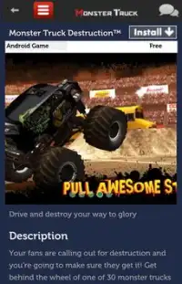 Monster Truck Games Screen Shot 4