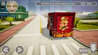 Fast food kamyon simülatörü Screen Shot 3