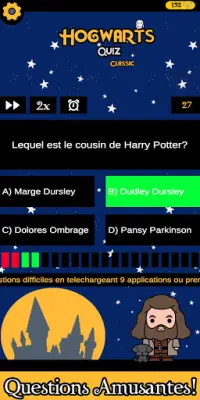 Quiz des Hogwarts HP Screen Shot 3