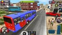Passenger Bus Driving Games 3D Screen Shot 5