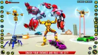 Bee Robot Car Transform Games Screen Shot 5