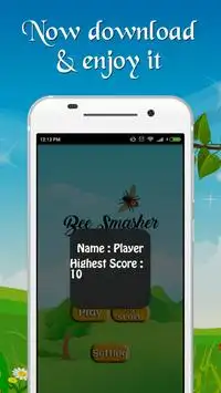 Bee Smasher Game Screen Shot 3