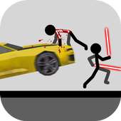 Stickman Turbo Dismount : Mad Destroyer