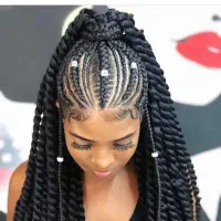 Braids Hairstyle 2021 Screen Shot 4