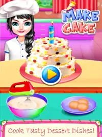 Real Cake Making Bake Decorate Screen Shot 0