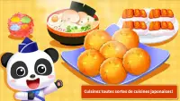 Cuisine à sushis de Bébé Panda Screen Shot 4