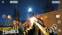 Zombie Doom survie grève jeux d'attaque de zombies Screen Shot 0