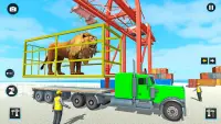 Truck Games: Animal Transport Screen Shot 9