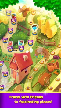 Farm Charm - Match 3 Blast King Games Screen Shot 4