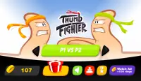 Thumb Fighter - Jogo de dois Screen Shot 0