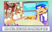 Mod Angel Wings Skin for Minecraft 2022 Screen Shot 4