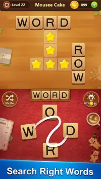 Word Cafe - A Crossword Puzzle Screen Shot 0