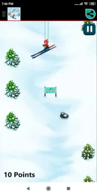 Ski Hero Game Screen Shot 2