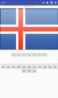 Quiz: Flags Screen Shot 2