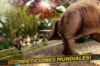 Dinosaurio Jurásico 3D - Simulación de Carreras Screen Shot 1