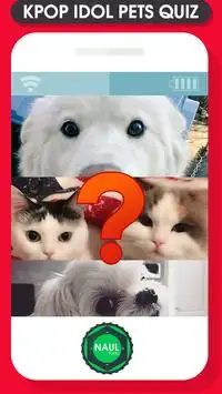 Kpop Idol Pets Quiz Game Screen Shot 0