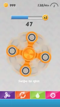 Fidget Spinner - Free Fidget Spinner Game for Kids Screen Shot 2