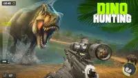 Dino Hunter Sniper Shooter: fps Juego de Disparos Screen Shot 0