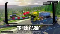 US Cargo Truck Simulator - BIG Cargo Truck 2021 Screen Shot 1