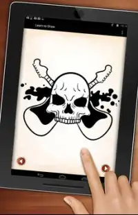 Tattoo Skulls Drawing Lessons Screen Shot 5