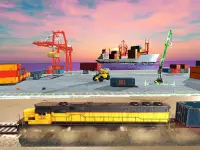 Layanan Land & Sea Cargo: Simulasi Kapal & Kereta Screen Shot 11