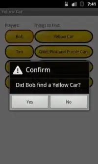 Yellow Car Screen Shot 2