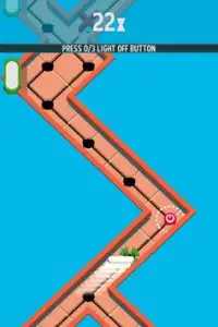 ☛Zigzag Dash: Left or Right?☚ A Pinball Style Game Screen Shot 4