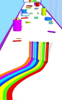 Pen Race - Pencil Run Games 3D Screen Shot 0