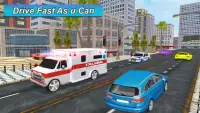City Ambulance Rescue Mission & Driving Game 2020 Screen Shot 0
