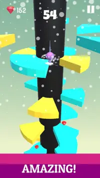 Tower Crash: Spiral Ball Jump Game 2019 Screen Shot 0
