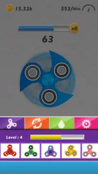 Fidget Spinner - Free Fidget Spinner Game for Kids Screen Shot 4