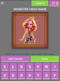 Monster High Dolls - Character Quiz Screen Shot 13