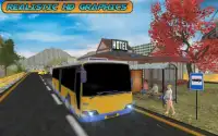 gás estação turista ônibus dirigindo simulador Screen Shot 4