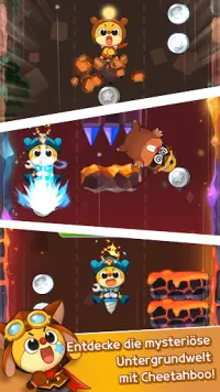 Cheetahboo Super Dash - Arcade & Abenteuer Screen Shot 2