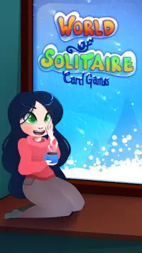 dunia permainan kad solitaire Screen Shot 4