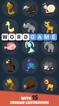 Word Game:Explore Hidden Words & Be A Spelling Bee Screen Shot 1
