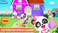 Membersihkan Rumah Bayi Panda Screen Shot 0