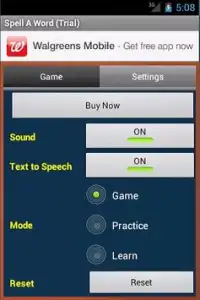 Spell A Word (Trial) Screen Shot 2