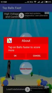 Tap Ball Fast Screen Shot 1