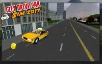 City Drive Car Sim 2017 Screen Shot 3