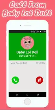 Call From Baby Lol Doll Surprise - Surprise Eggs Screen Shot 1
