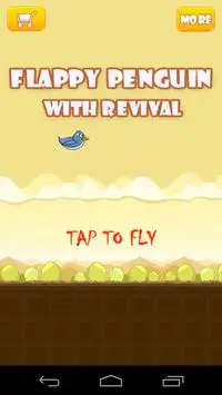 Flappy Penguin with Revival Screen Shot 0