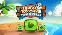 Turbo Toy Car-Panda Beach Race Screen Shot 0