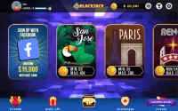 Blackjack 21 -  كازينو على الانترنت مجانا Screen Shot 5