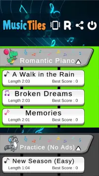 Endless Relaxing Music Tiles Screen Shot 2